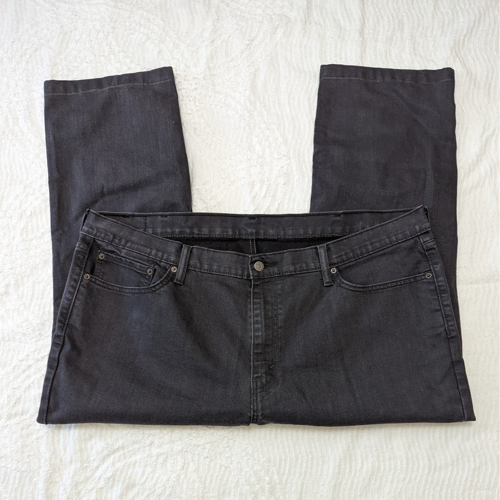 Levi's 541 Athletic Fit Men's Jeans Charcoal Wash 46x29 (Meas. 46x25.5)